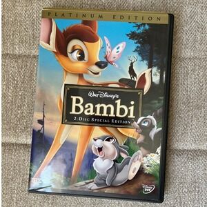 Walt Disney Bambi Platinum‎ Edition 2-Disc Special Edition DVD Movie